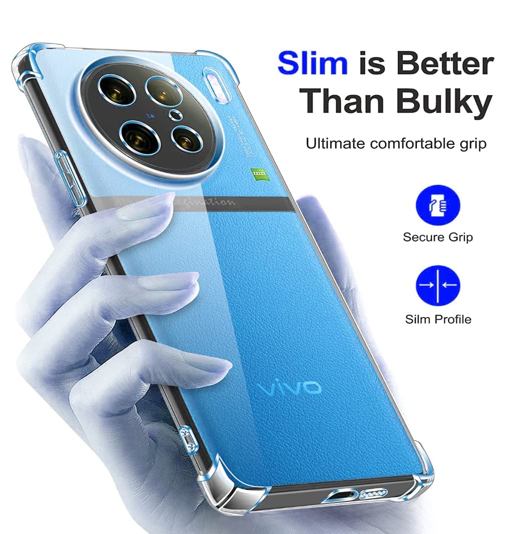 Vivo X90 Transparent Bumper Case - Protect & Display -2