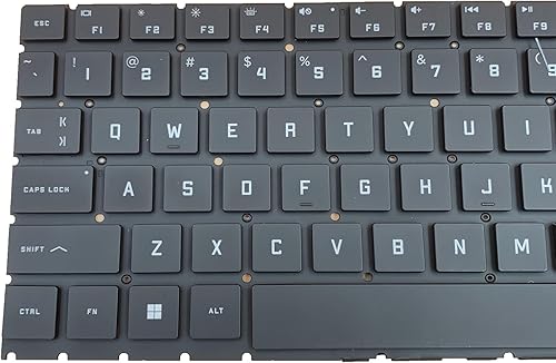 Miniatura 4 de Teclado retroiluminado con diseño de EE. UU. para HP OMEN 15 (teclado x 1, conectividad USB, compatible con TPN-Q238, TPN-Q236, TPN-Q265, TPN-Q267,