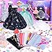Colmanda Regalo Bambina, Fashion Designer Kit 6 7 8 9 10 11 12 Anni Creativi Bambina, Cucito Creativo Set Stoffe Manichino Quaderno Moda Gioco Regalo per Bambini Bambina