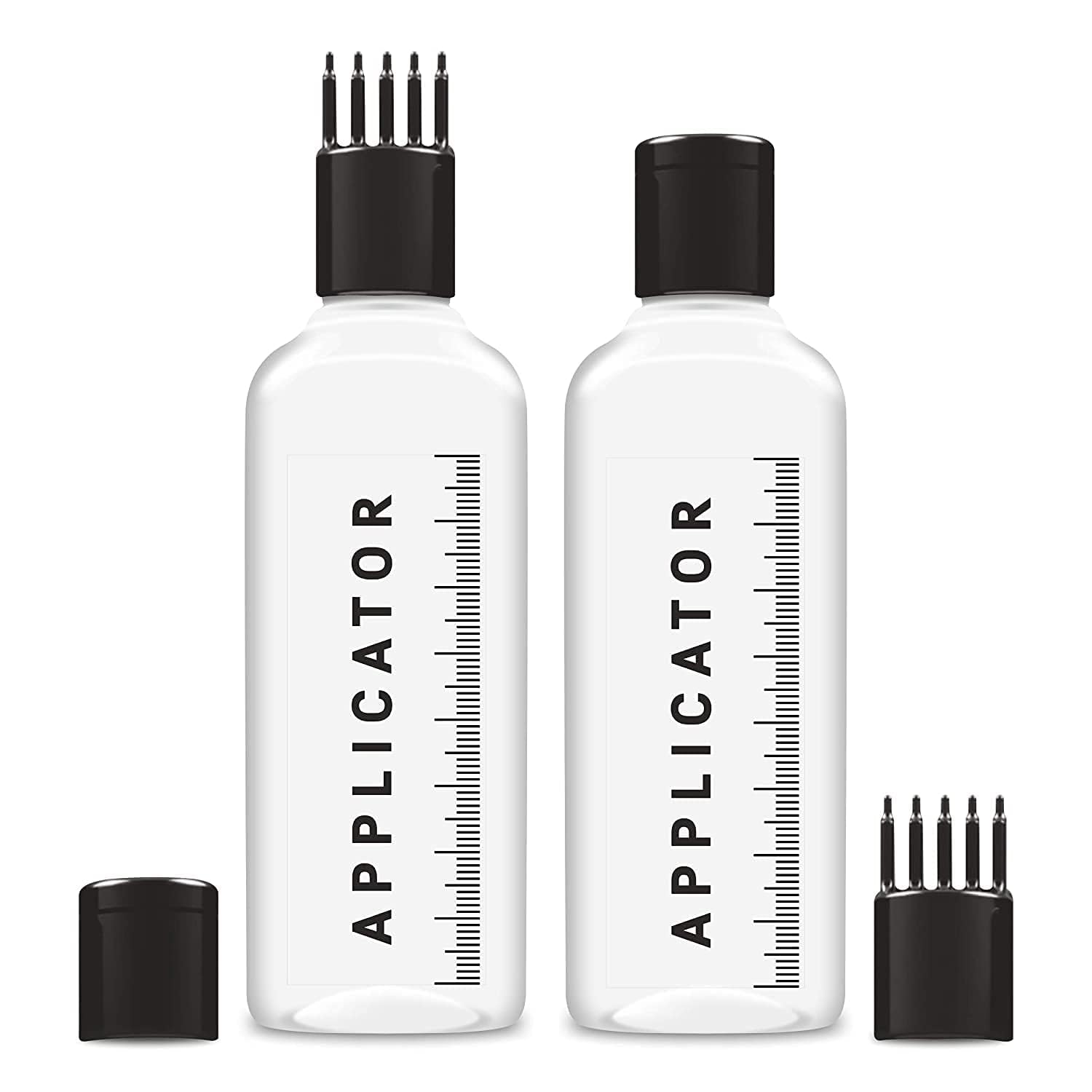 mapperz Hair Root Applicator Bottle Applying Hair Oil Shampoo and Medicine 120 ml | (Pack of 2)-picture-7