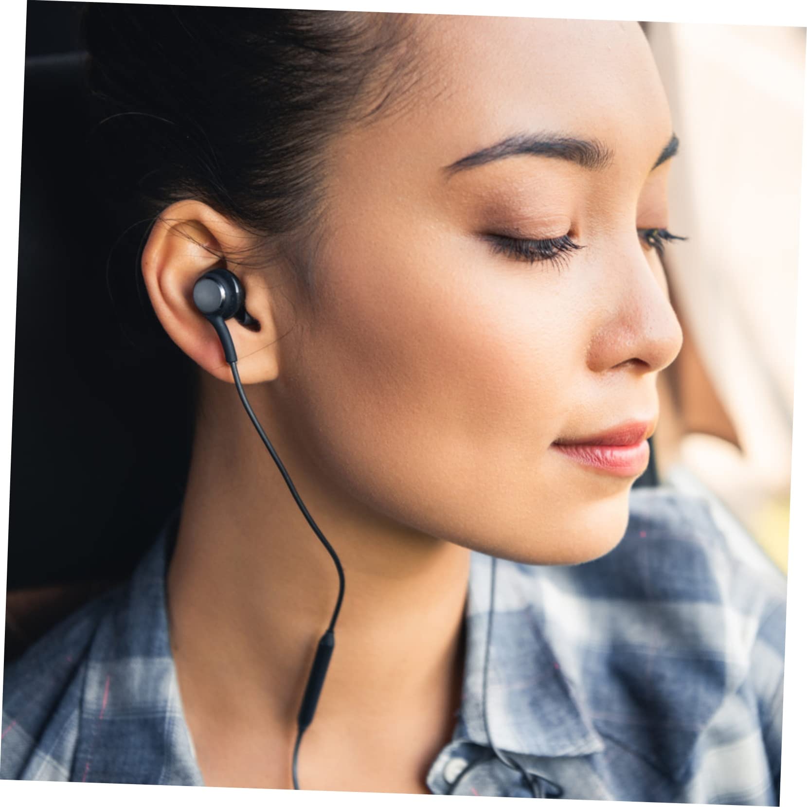 Uonlytech 40pièces Embouts De Remplacement Éponge Mousse pour Écouteurs Intra-Auriculaires Confort Ergonomique Bruit Accessoires Universels pour Casques Audio