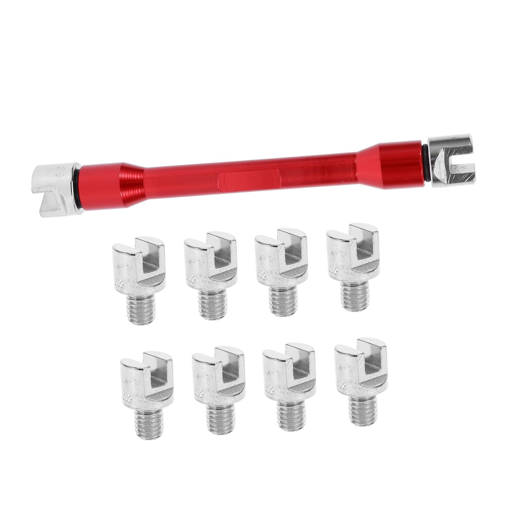Juego De Llaves De Radios para Motocicleta y Bicicleta De Montaña 5.0 6.8mm Fácil De Usar y Duradero