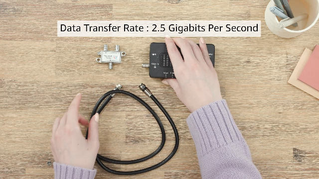 ScreenBeam MoCA 2.5 Network Adapter for Faster Home Internet