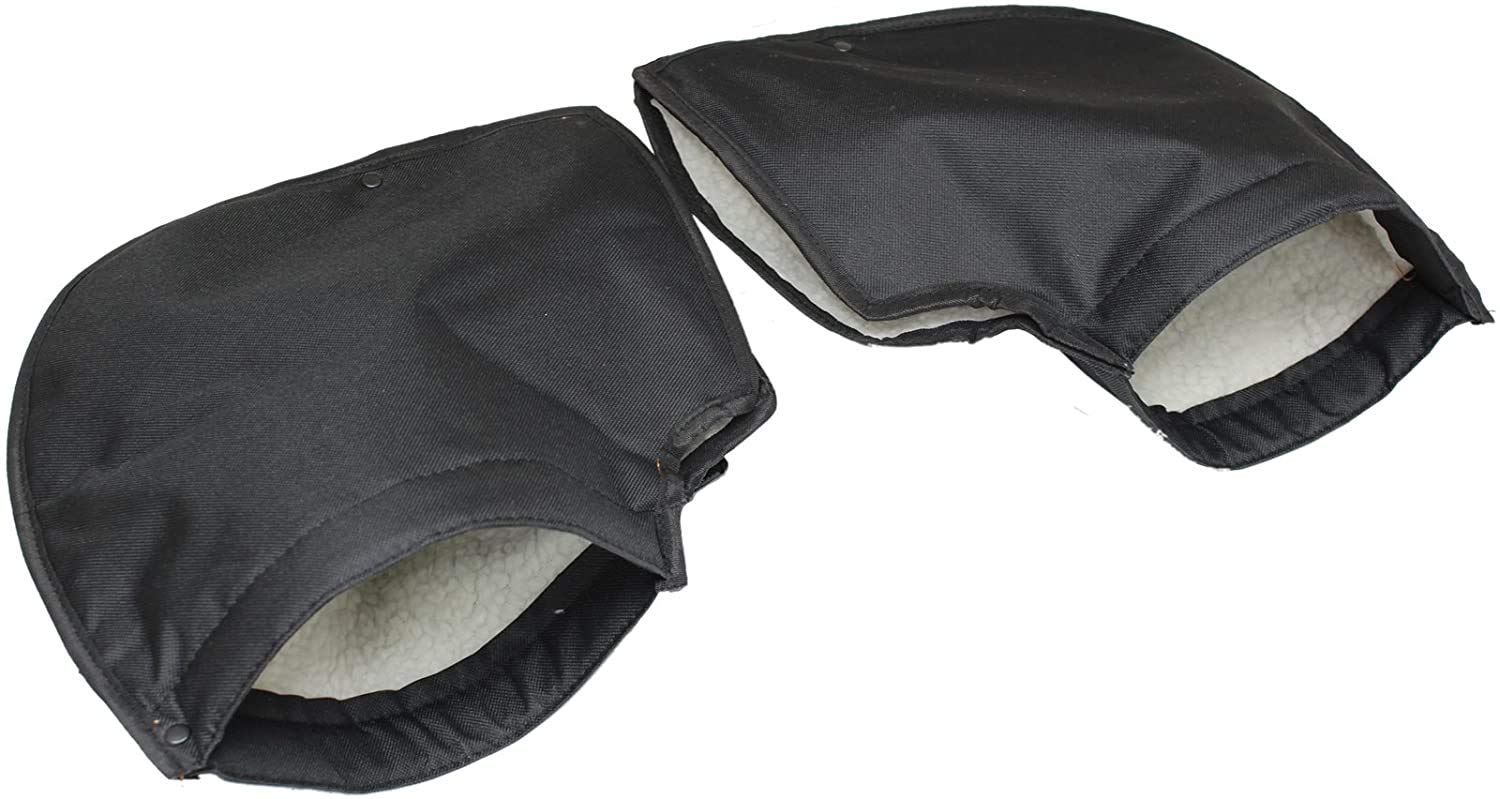 Manicotti Scaldamani Per Moto - Guanti Per Manubrio Invernali Impermeabili - Foto 12