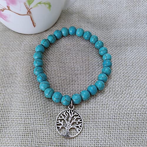 Best Friends Bracelet Get Well Soon Gifts Anxiety Bracelet Inspirational Bracelets Sweet Heart Charm Natural Stone Elephant Healing Bracelets For Women Teen Girls Mom Sister #TOP3