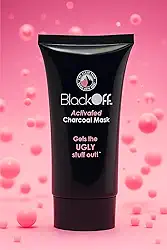 BlackOFF Máscara de Carvão Ativado Facial, Remove Cravos e Impurezas, 82 ml