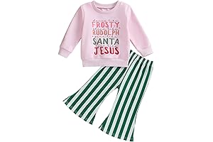 Charming Toddler Girl's 2T Christmas Ensemble