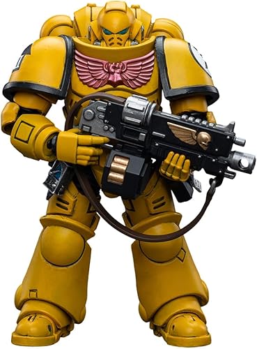 Miniatura 6 de JOYTOY 118 Warhammer 40,000 4inch Figura de acción Imperial Fists Intercessors Collection Modelo