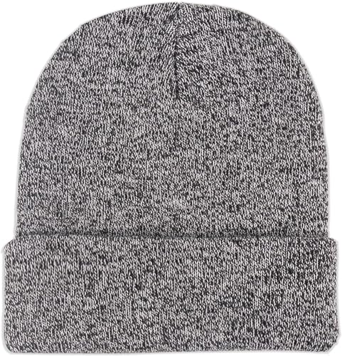 Image of Rosoz Beanie for Men Women Cuffed Knit Hat Winter Beanies Skull Cap Unisex