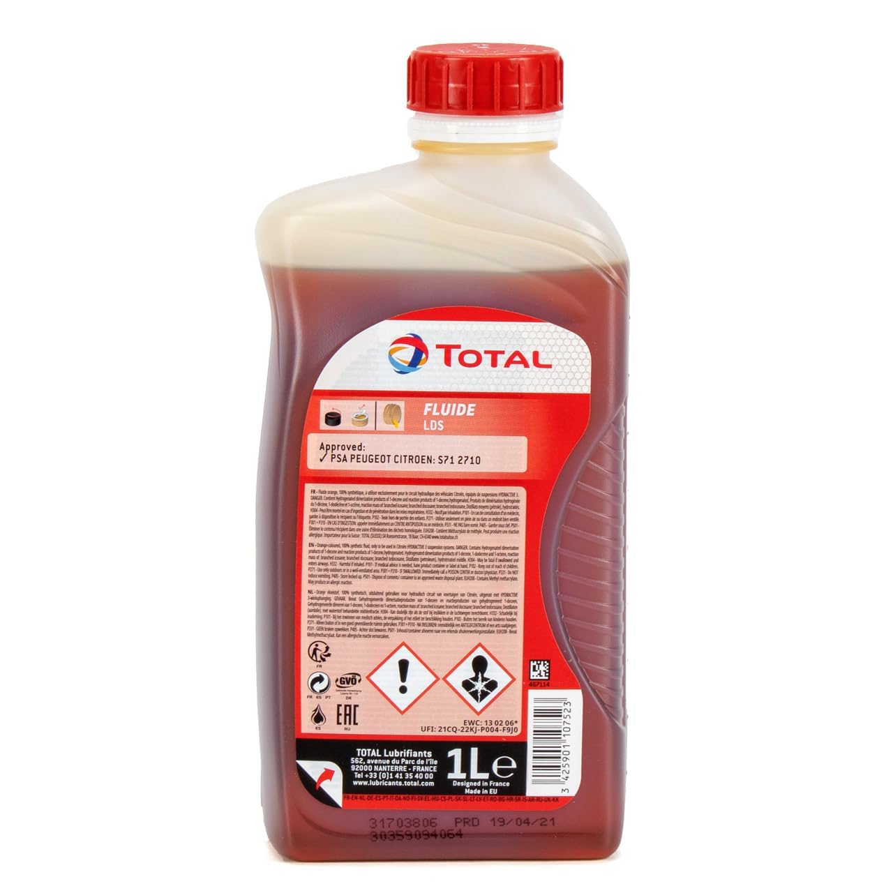 Amazon.co.jp: Total Fluide LDS トタル ハイドロリック オイル