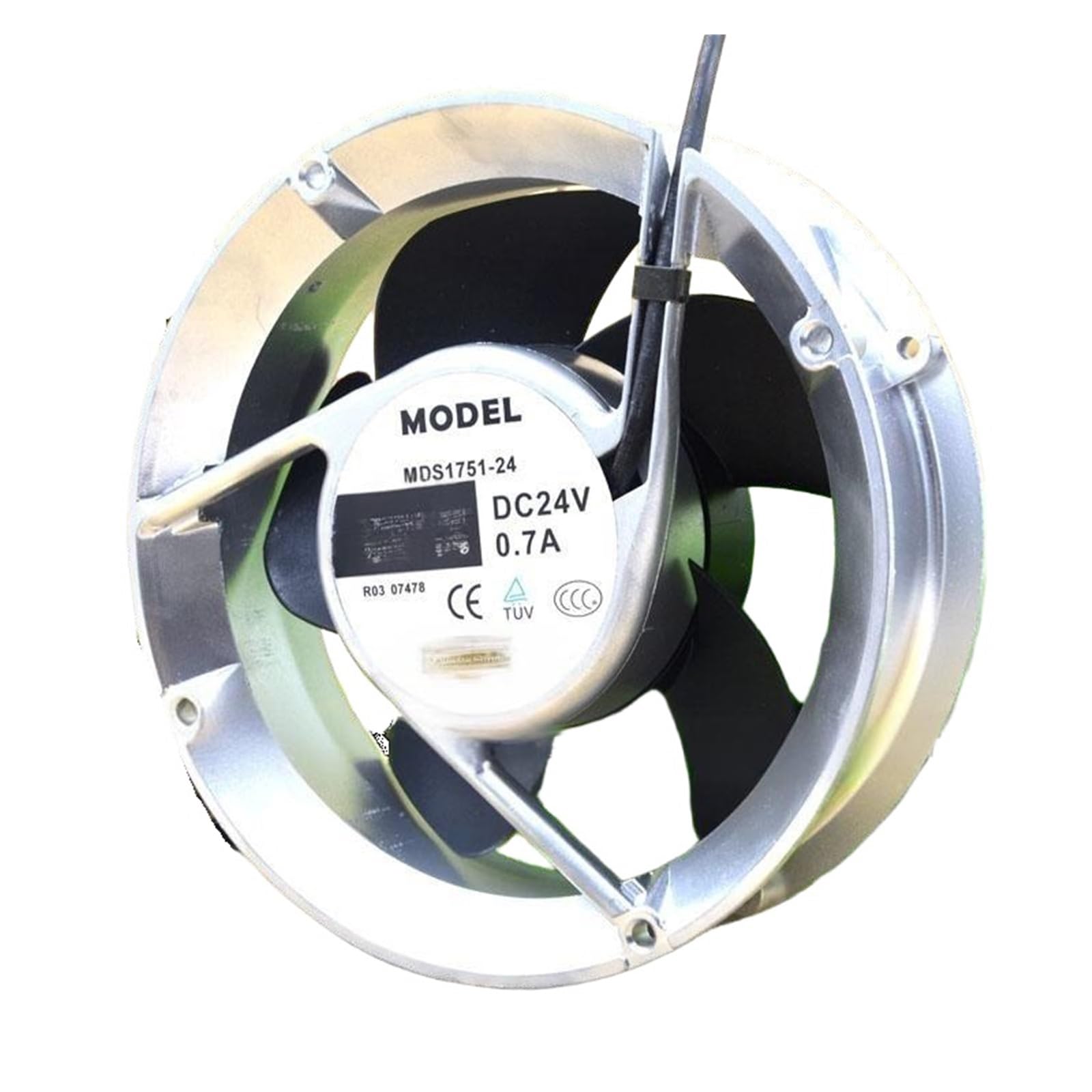YMUGUEGH MDS1751-24 Cooling Fan 24V 0.7A 17CM