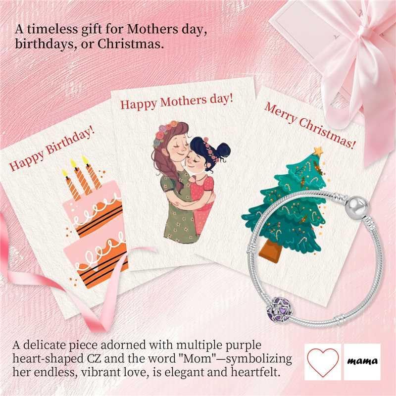 S925 Charms for Pandora Bracelets and Necklaces, Gift for Love, Couple, Family, Friend, on Birthday, Anivesary, Christmas, Valentine's Day, Mothers Day - Image 5