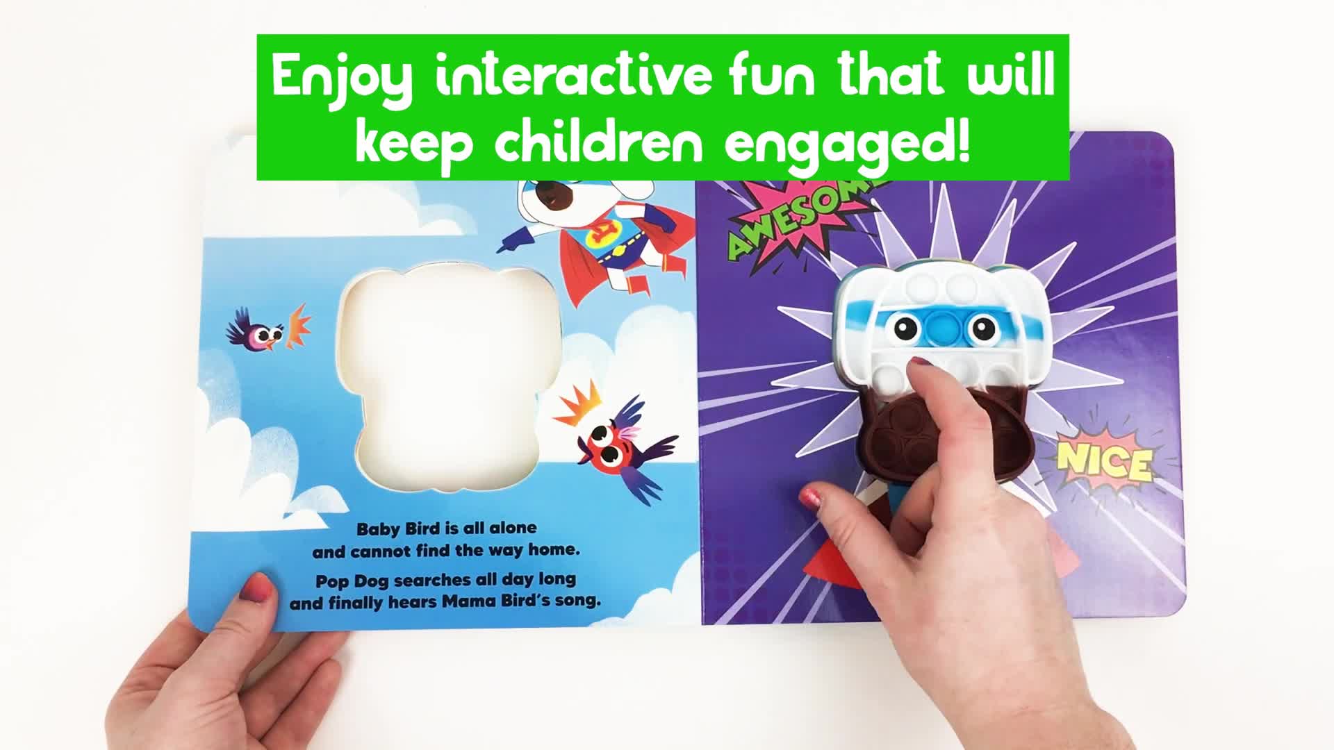 Amazon.com: POP Dog - Children's Touch and Pop Board Book with