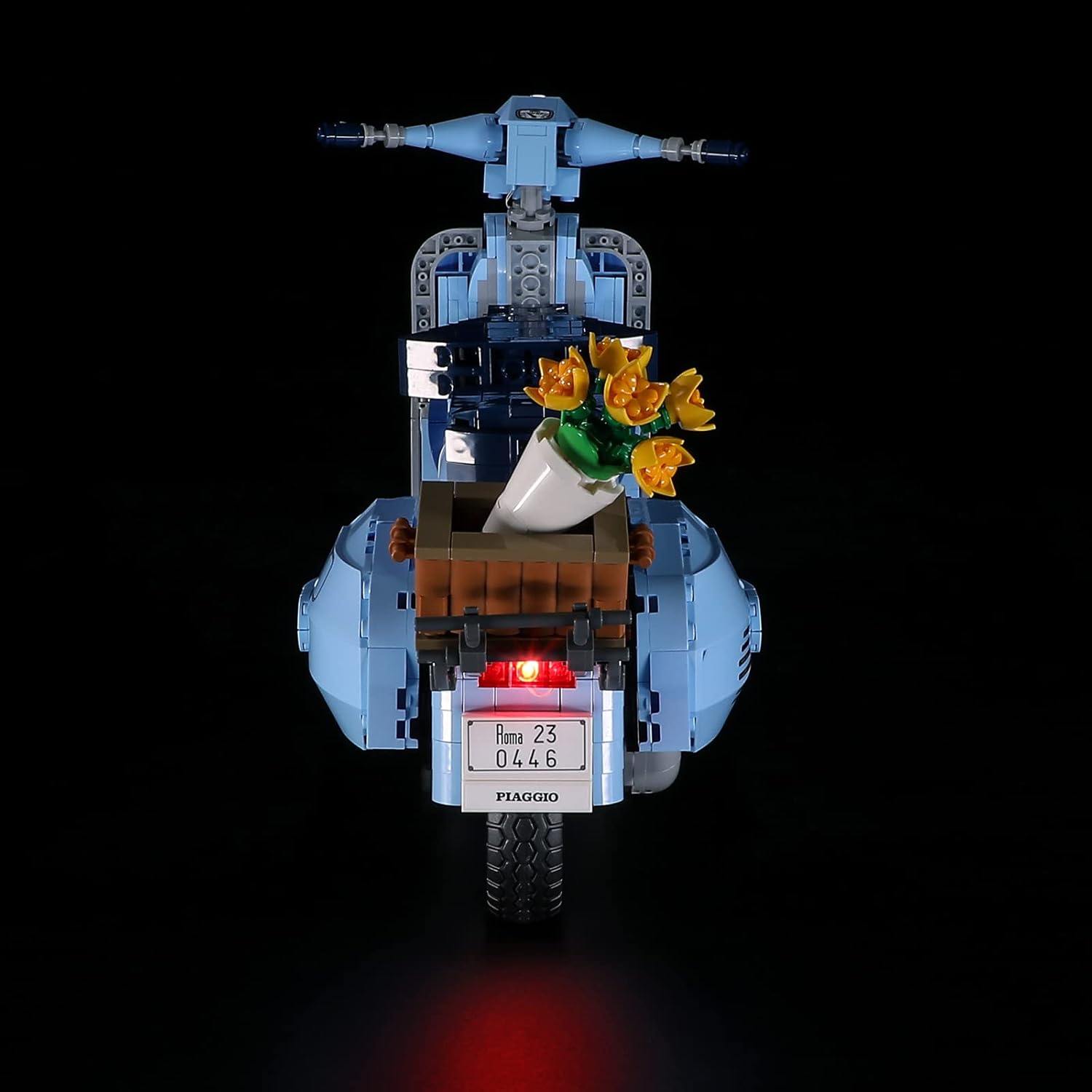 Lightailing Led Light for Lego 10298 Vespa 125 Building Blocks Model - NOT Included The Model Set