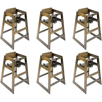 restaurant wood high chair