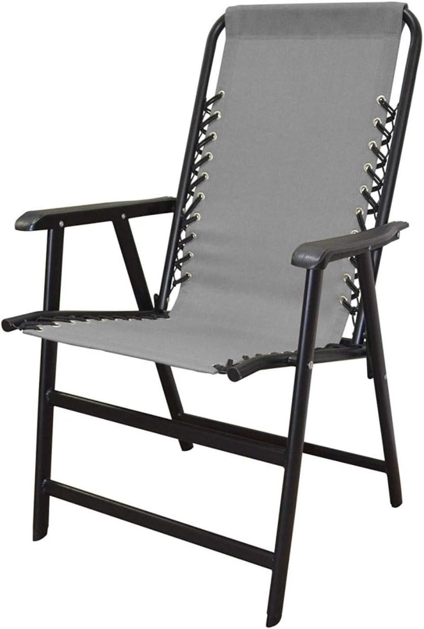 KLS14 Modern Design Lightweight Patio Chair Long Lasting Outdoor Grade Fabric Solid