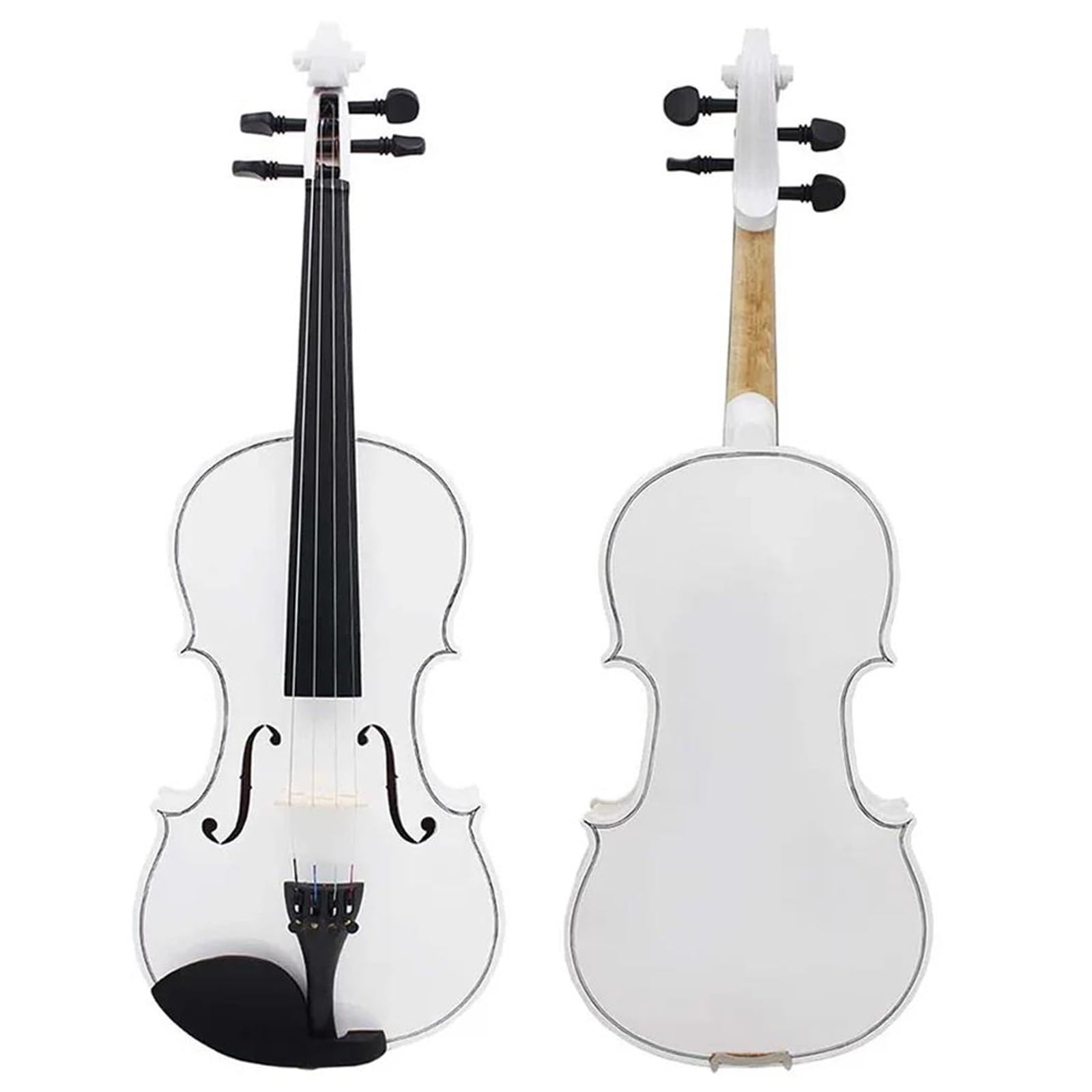 Violino Set Di Violini Per Strumenti A Corde Per Acustico 4/4 Per Principianti Professionisti Con Custodia Per Arco(Violin)