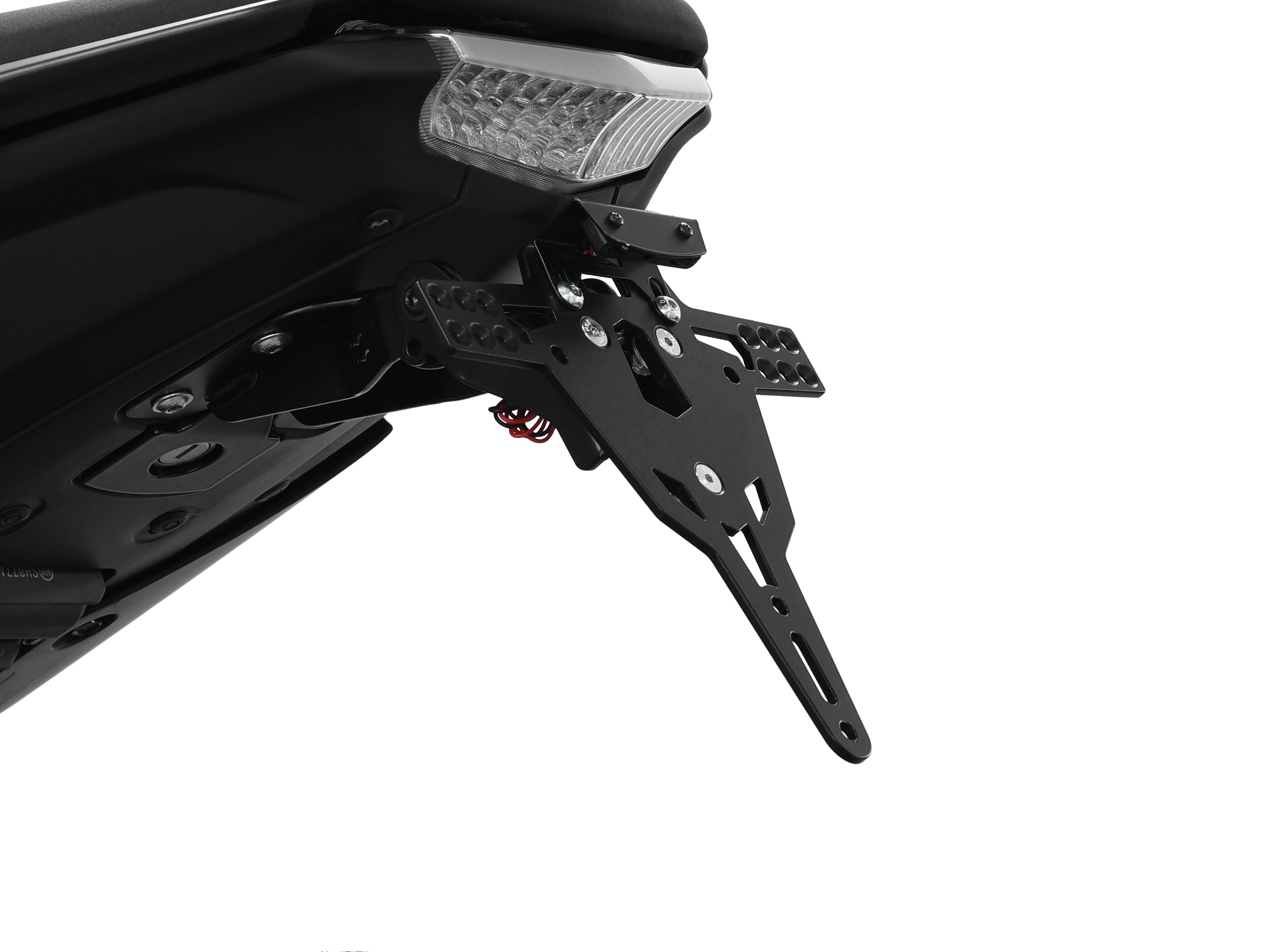 ZIEGER Pro Kennzeichenhalter kompatibel mit Yamaha MT-125 Frankreich