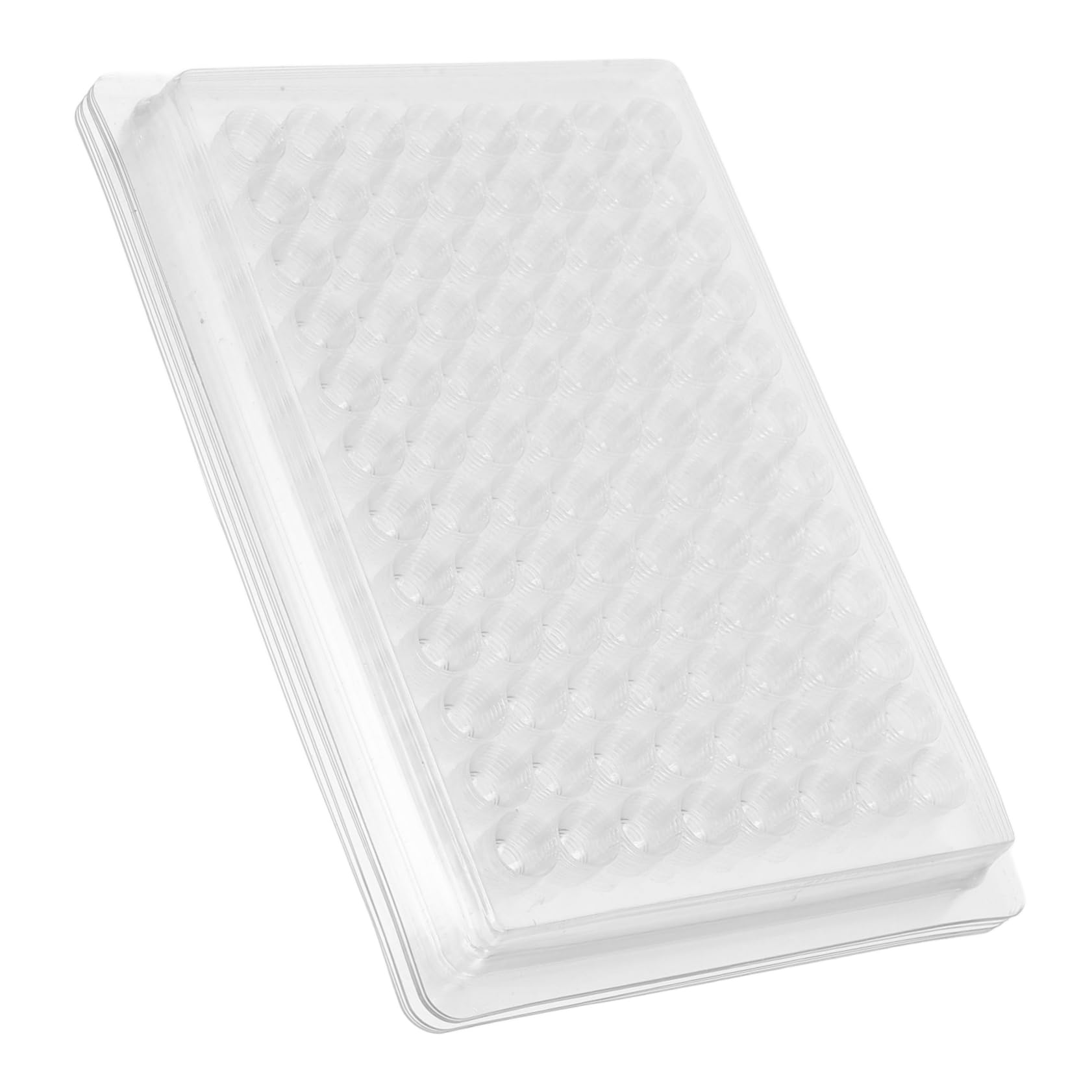 Alipis 3 Set Vassoio Di Coltura Per Laboratorio Piastra Di Coltura Cellulare Da Laboratorio Piastra Per Coltura Tissutale Per Laboratorio Trasparente Pvc 100 Pezzi*3