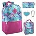 Girl's 5 in 1 Full Size Backpack Set (Hearts)