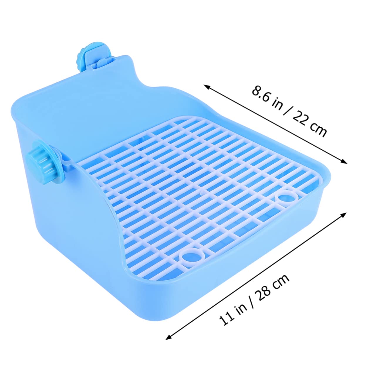 Mipcase 2stücke Pet Toilet Trainer Für Kleine Tiere Haustiertoilette Für Hamster Kaninchen Frettchen Und Chinchillas Mit Zufälliger Schraubenfarbe Einfach Zu Reinigen Verwenden