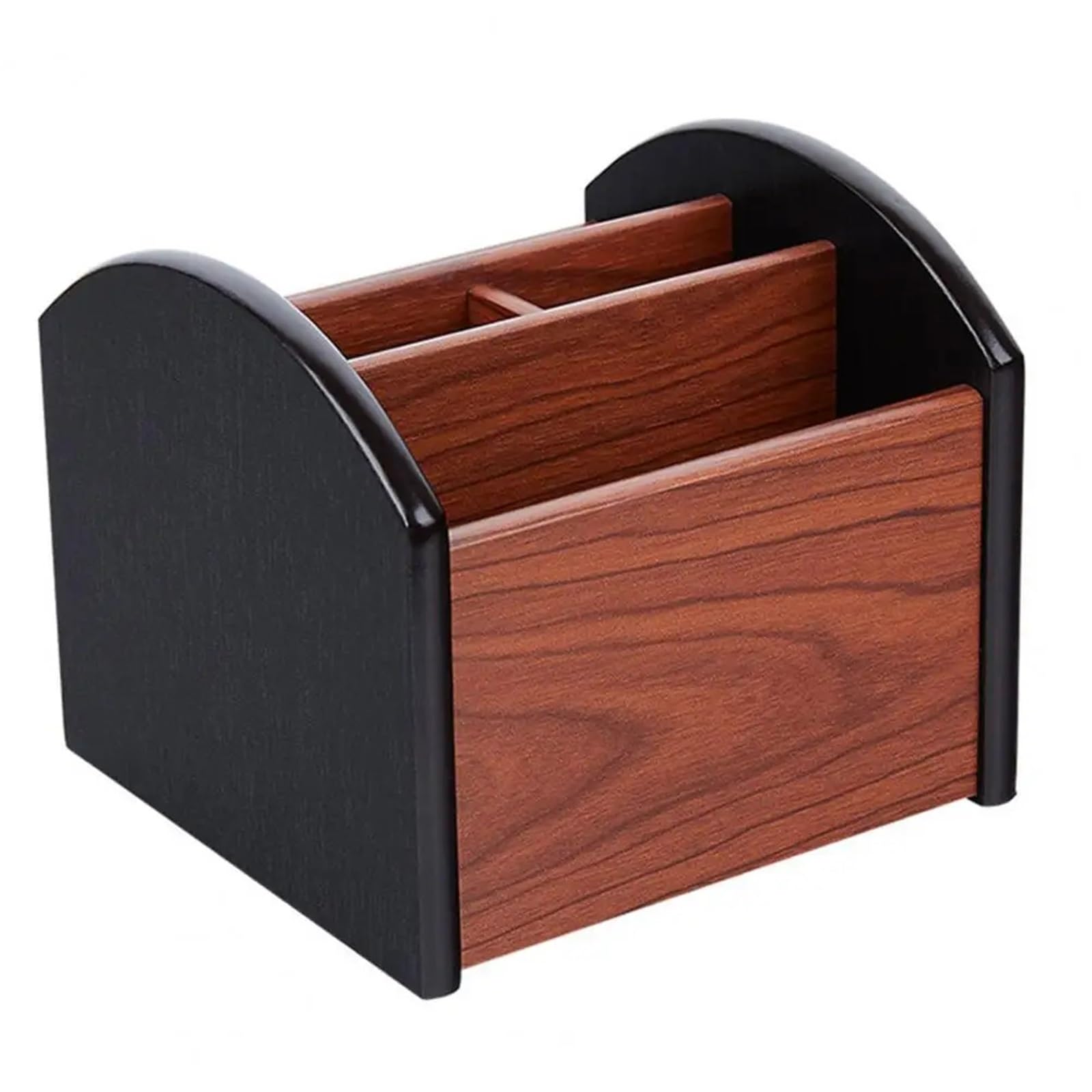 WUYXTO Remote Control Organizer 360 Degree Phone Glasses Stationery Storage Case Home Sundries For Desktop