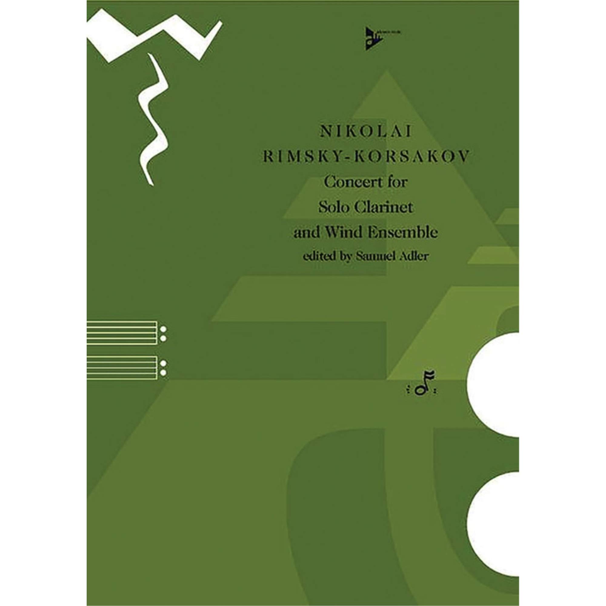Concert for Solo Clarinet and Wind Ensemble: Klarinette und Bläser-Ensemble. Partitur und Stimmen.