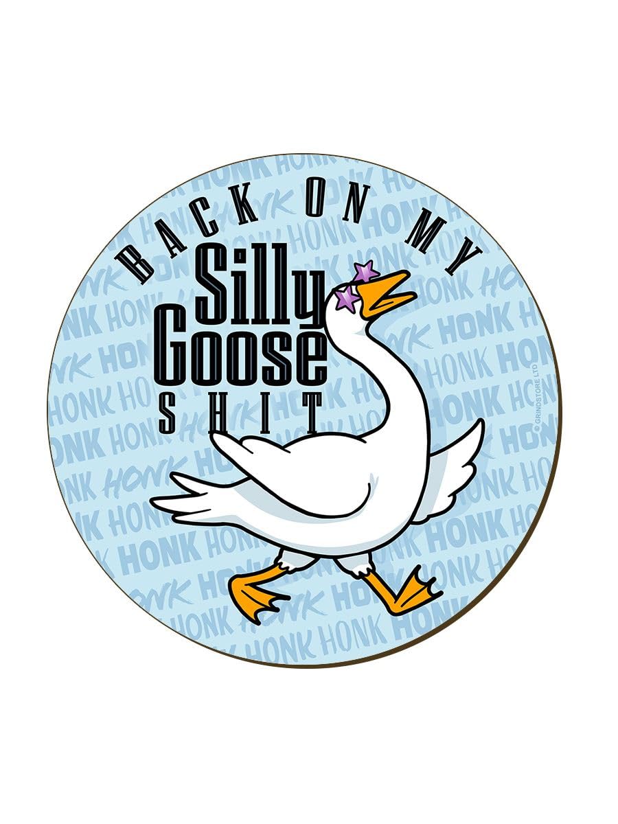 Grindstore Multicolour Silly Goose Back On My Silly Goose Shit Coaster