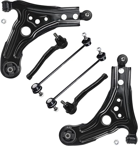 Miniatura 257 de Detroit Axle - Kit de brazos de control AWD para cargador Chrysler 300 Dodge Challenger Magnum, 2 brazos de control superiores delanteros con rótula