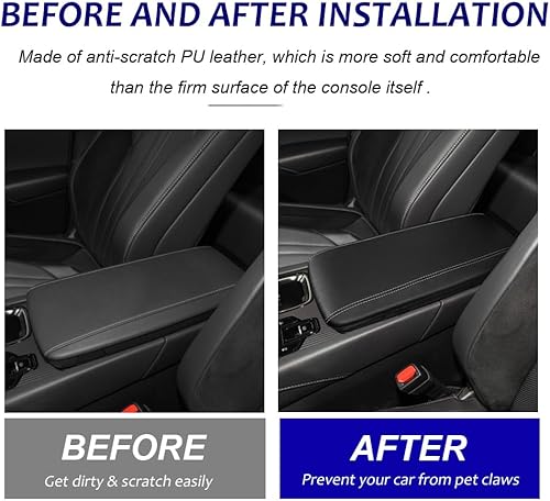 Miniatura 3 de DEYTOP Funda de consola central para Lexus RX350 RX350h RX450h+ RX500h 2026 2023-2025 Accesorios Cubierta de Reposabrazos de Coche para Lexus RX350