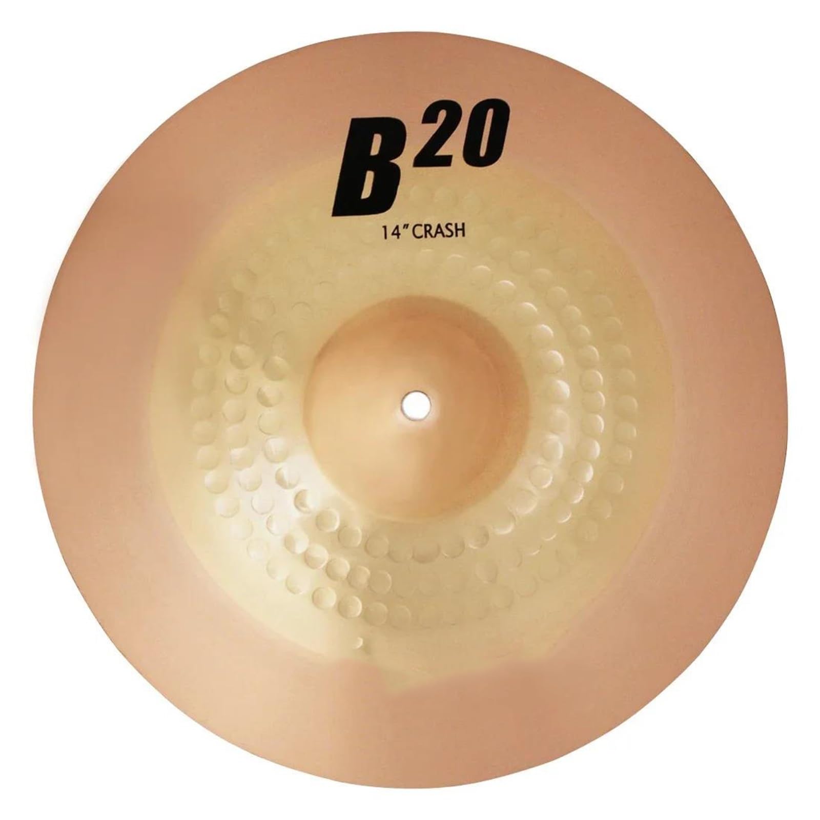 Trommelbecken 14 Zoll B20 Becken Gong Phosphor Bronze Schlaginstrumente Teile Zubehör Crash Hi Hat Drum Kit