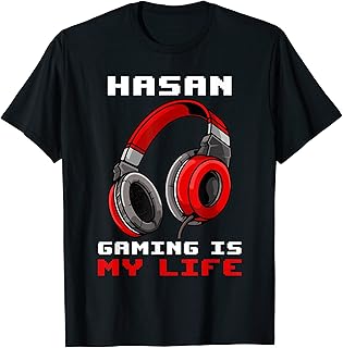 Hasan - Gaming Is My Life - Personalized T-Shirt