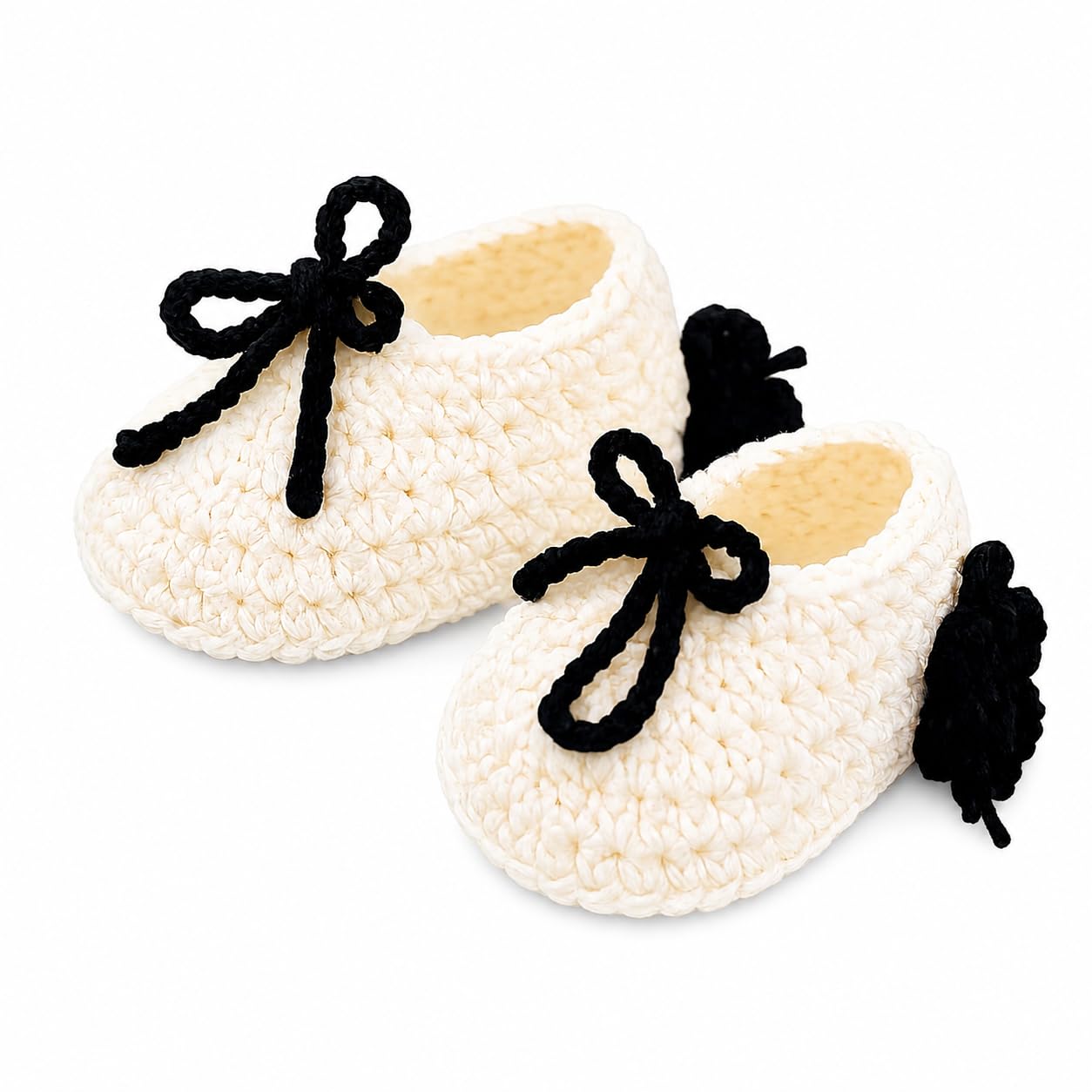 Handmade Crochet Baby Booties for Newborn Babies Comfortable Baby Footwear Handmade Crochet Baby Booties for Newborn Babies Comfortable Baby Footwear-picture-18