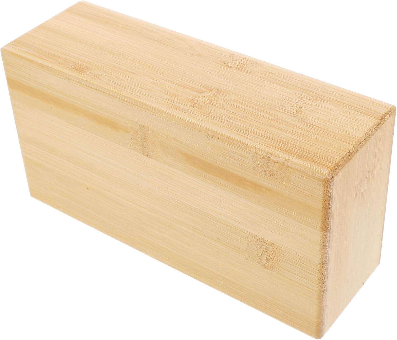 SHERCHPRY Yoga Training Brick Pilates Exercise Block Natural Wood Non-slip Yoga Brick for Dance and Fitness Portable Support and Pilates Practice