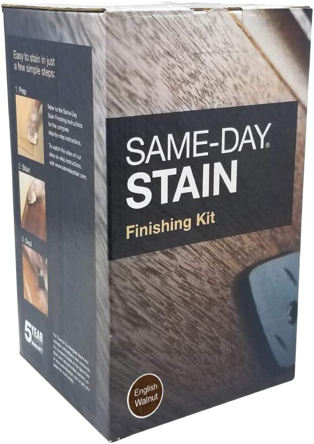 Therma Tru English Walnut Same-Day TM Stain Finishing Kit