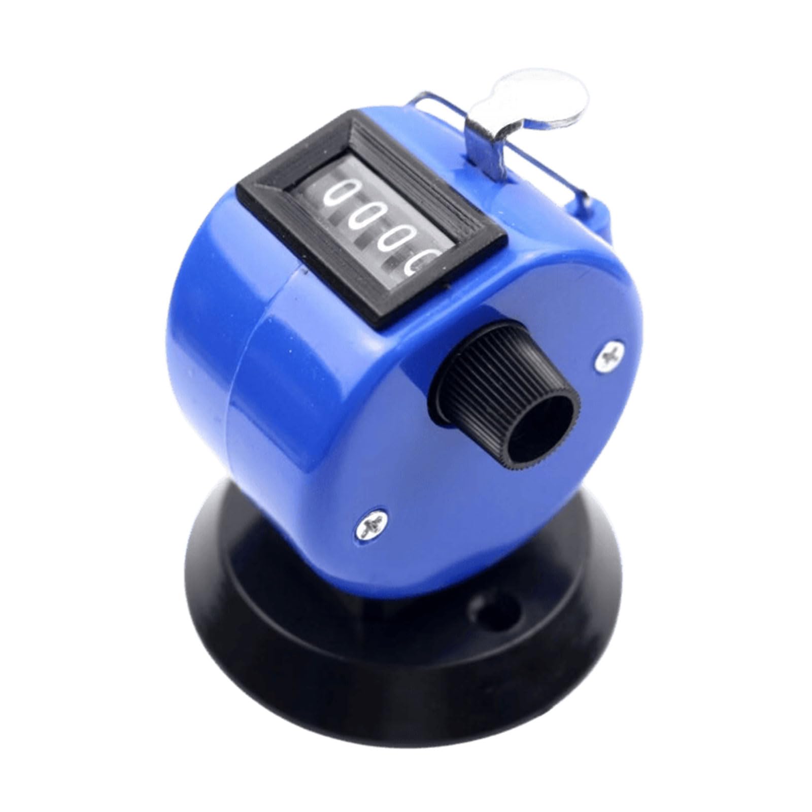 Tertioi Blue Abs Hand Counter With Base Factory Warehouse Sports Events And Inventory Counter Machine Designed No Batteries Required Simple Counter
