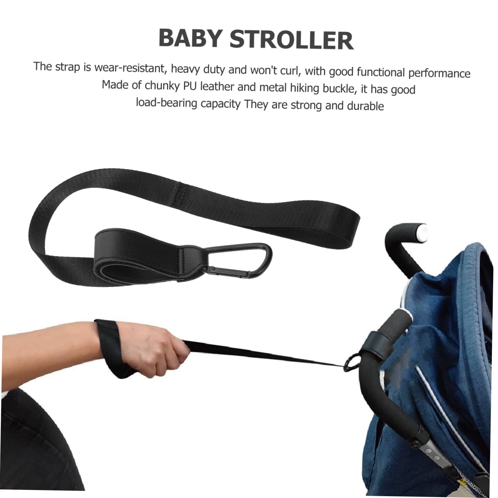 MOLUCKFU Pushchair Straps Hooks Replacement Straps Lanyard for Stroller Harness Belt Infant Wagon