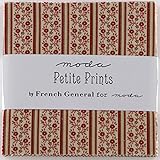 Petite Prints Moda Charm Pack By French General; 42 - 5