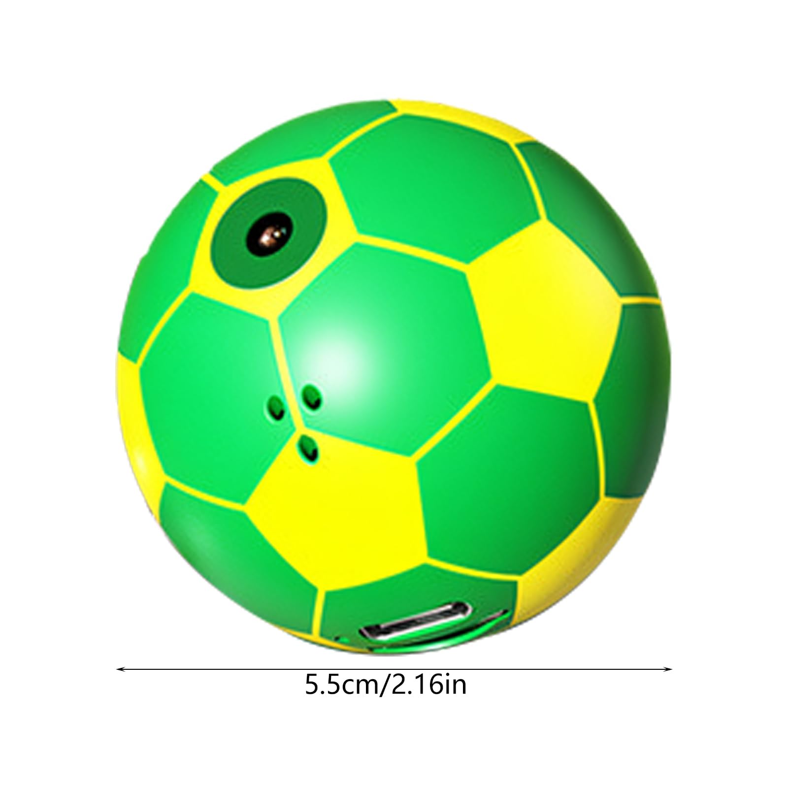 Ballon de football créatif en forme de ballon de football Bleu/blanc 128 Go