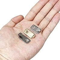 Vista 6 de 10pcs Heavy Duty T-Head J-Shaped Hangers 304 Stainless Steel Wall Mounted Mini Wall Hooks Hanger for Mirror Picture Frames Hanging Wire/D