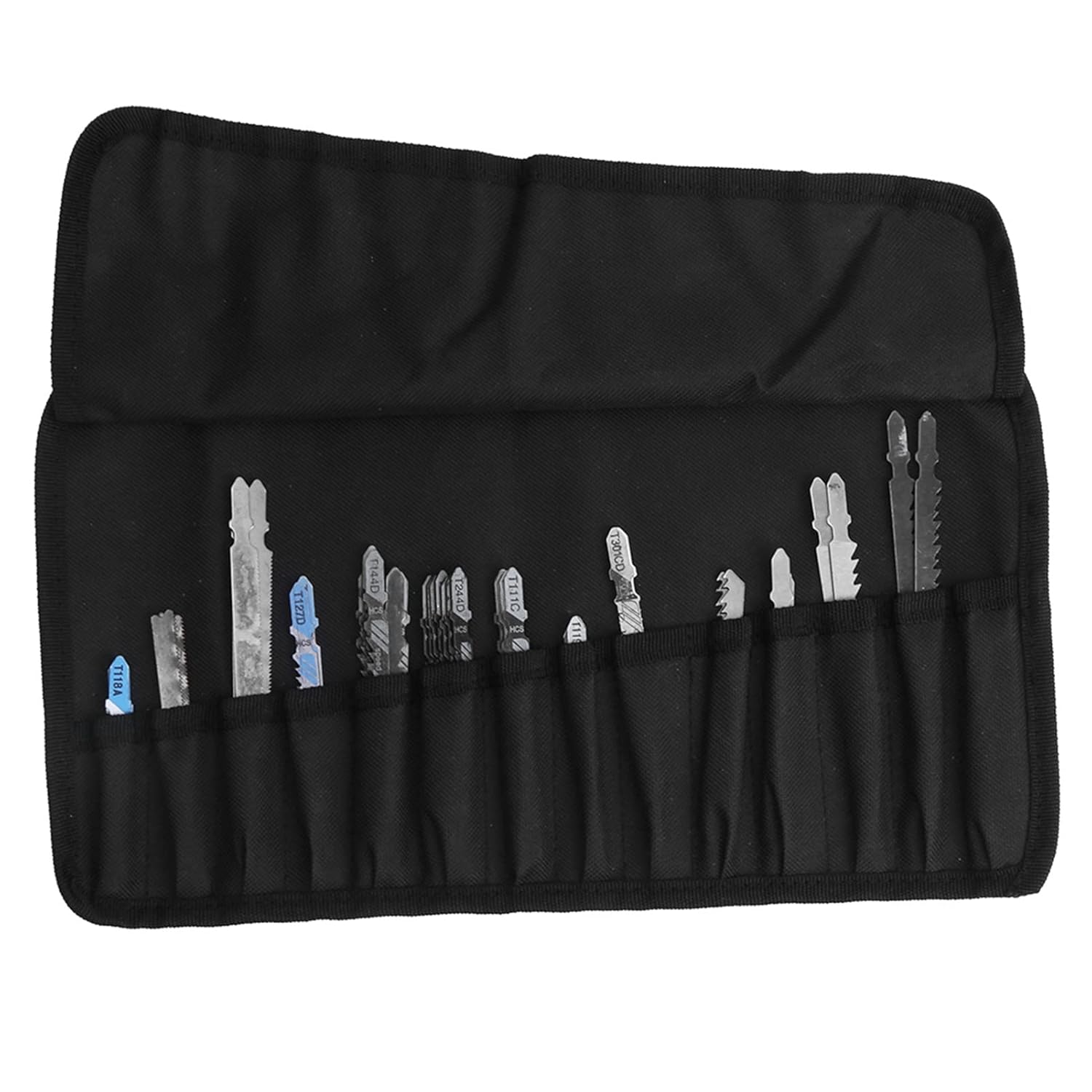 48 Pcs T Shank Jig Saw Blades Setl, Jigsaw Blades Set, T Shank Metal Universal Fine Mddle Tooth Kit Cutting Tools