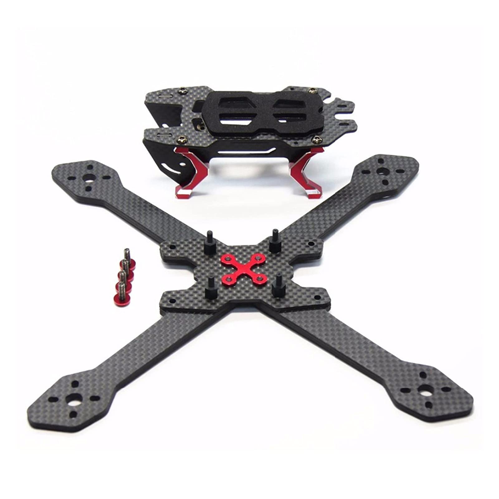 Zestaw ramek z włókna węglowego 4mm niezależne ramię FPV Racing