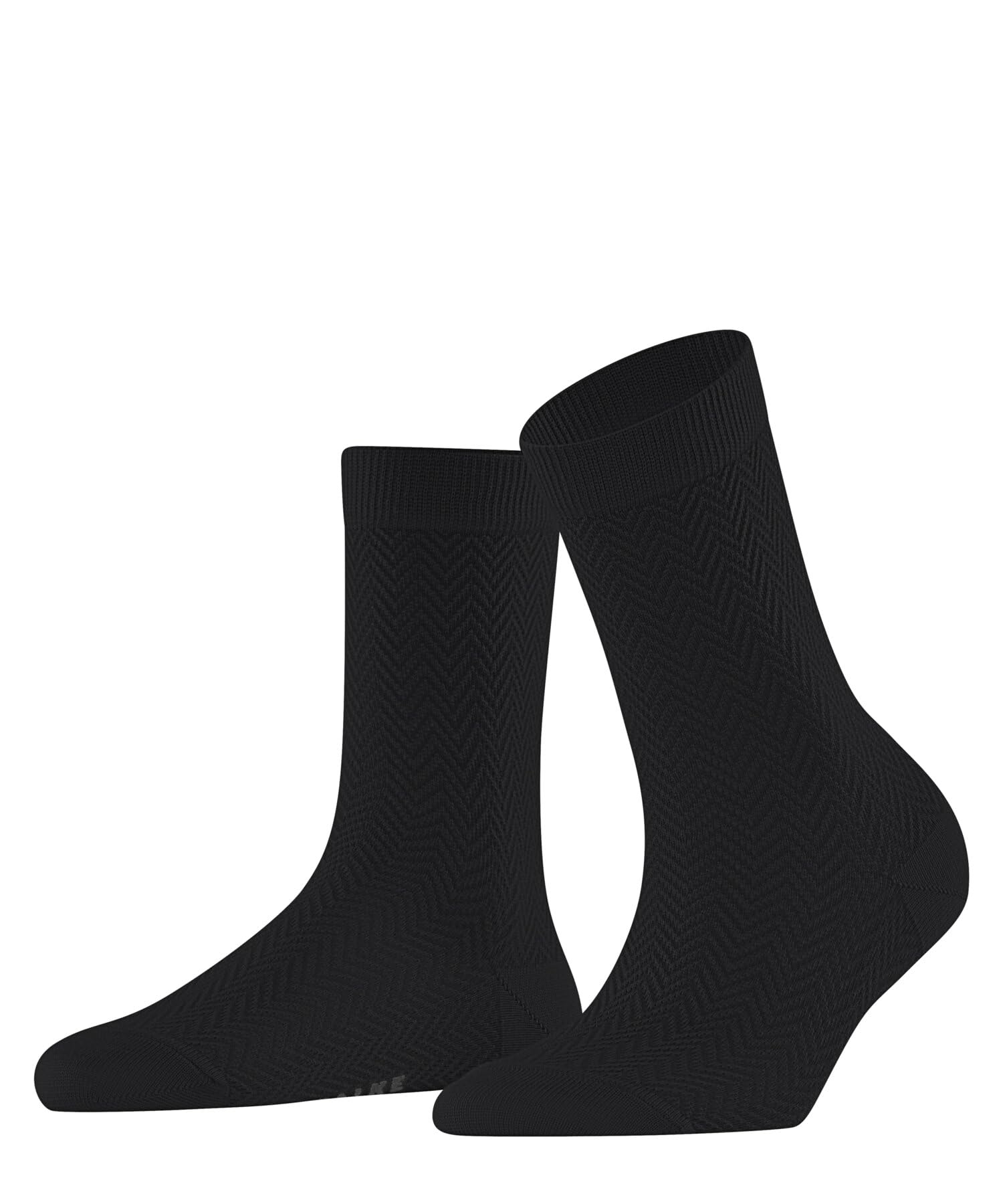 FALKE Women's Fable Estate W So Wool Plain 1 Pair Socks, Black 3000, 5.5-8
