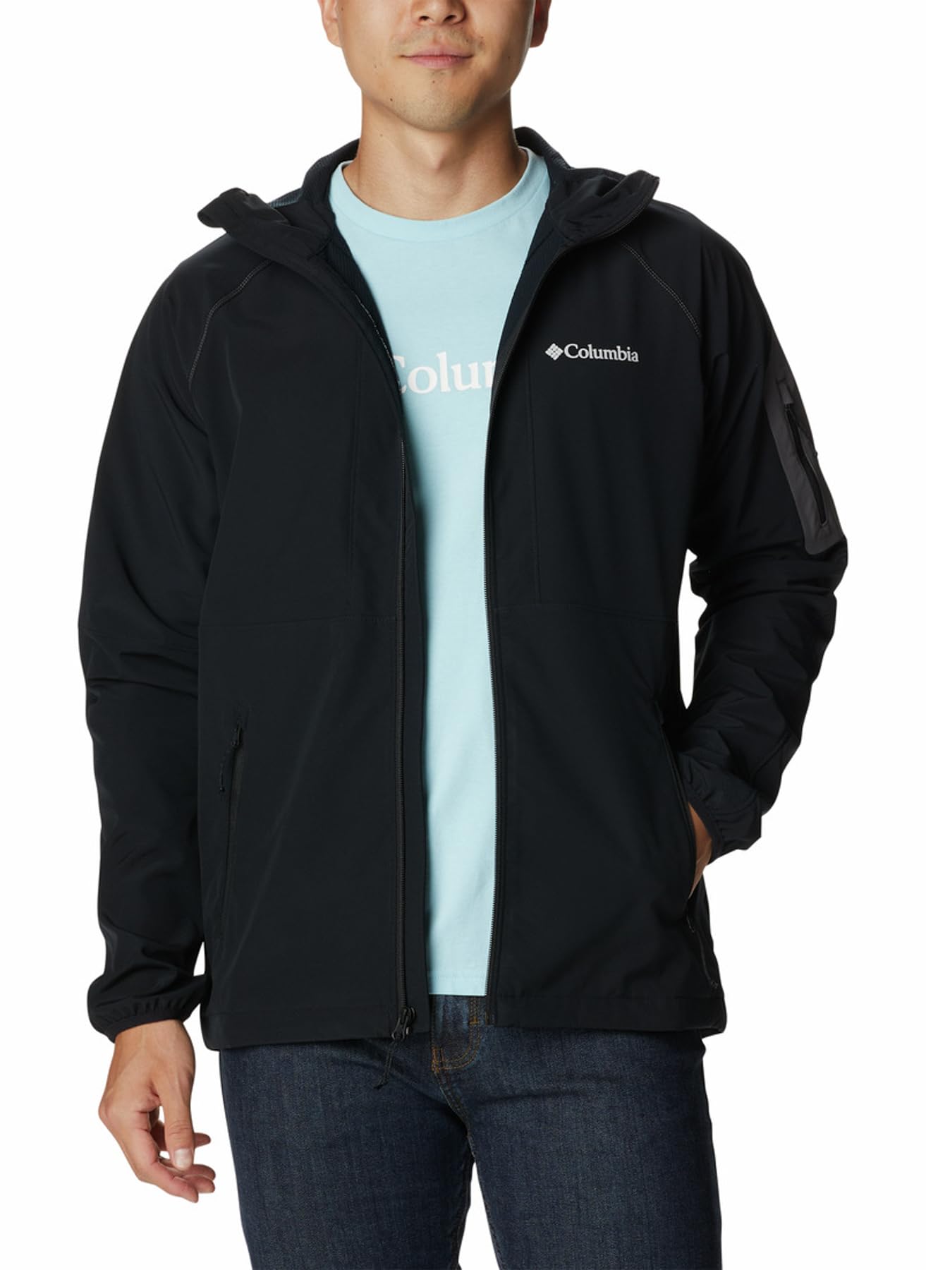 Columbia Kurtka softshell z kapturem Tall Heights Mężczyźni Tall Heights™ Softshell Z Kapturem