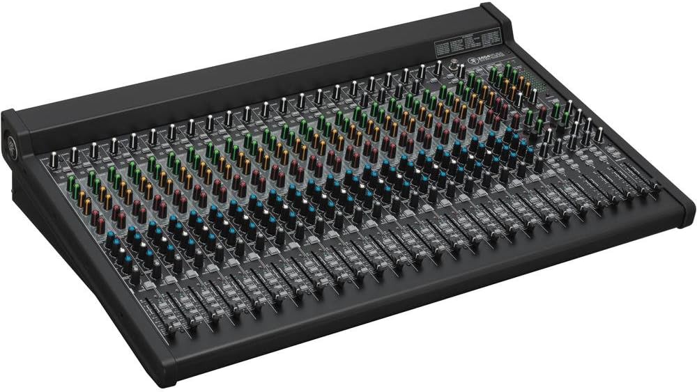 Mackie VLZ4 Series, 24-channel 4-bus FX Mixer with Ultra-wide 60dB gain range and Onyx Mic Preamps, USB, Unpowered (2404VLZ4)