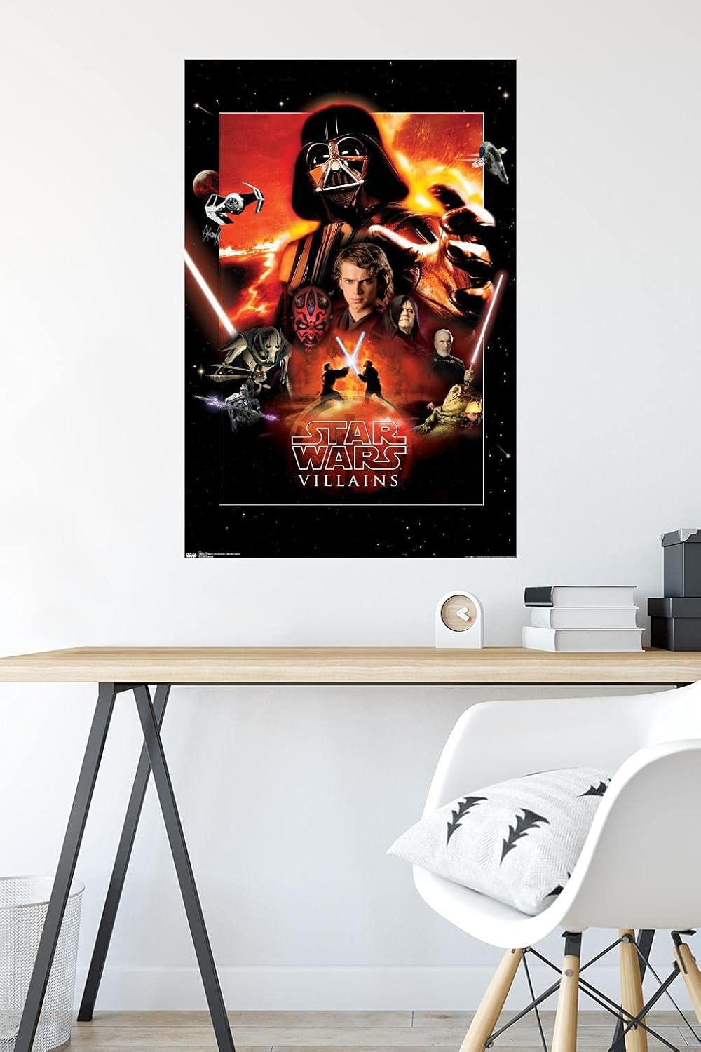 Trends International Star Wars: Saga - VIllains Wall Poster, 22.375" x 34", Premium Unframed Version