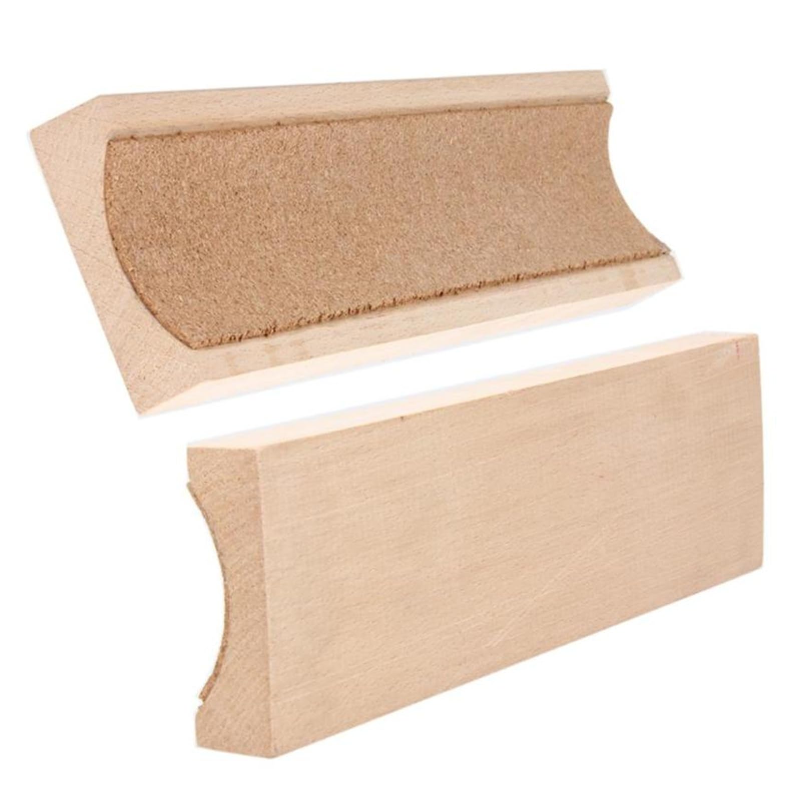 Herramienta de soporte de madera para trastes de diapasón de mástil de guitarra