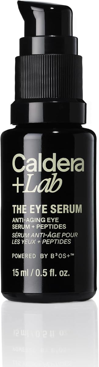 Caldera + Lab The Eye Serum | Men’s Anti-Aging Serum + Peptides, 0.5 Fl Oz