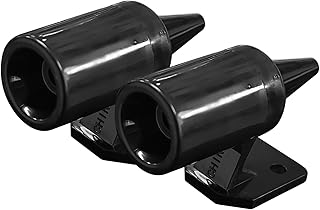 2PCS Deer Warning Whistles Device for Car, Deer Whistles for Vehicles, Save Animal Horn Alert Protector Device, Universal Auto Safety Accessory Compatible with Cars Trucks and Motorcycles