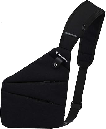 Men Small Sling Shoulder Crossbody Bag Anti-theft One Strap Casual Chest Bags Slim Backpack Outdoor Hiking Biking